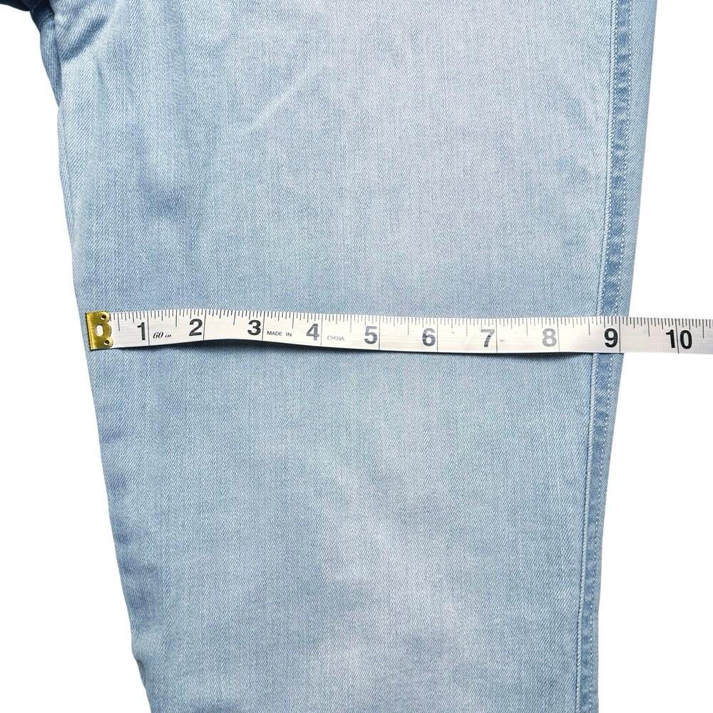 Spanx | Women | Light Wash Flare Leg High Rise Denim Stretch Pants | XL Tall - Picture 6 of 14